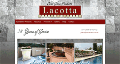 Desktop Screenshot of lacottasa.co.za